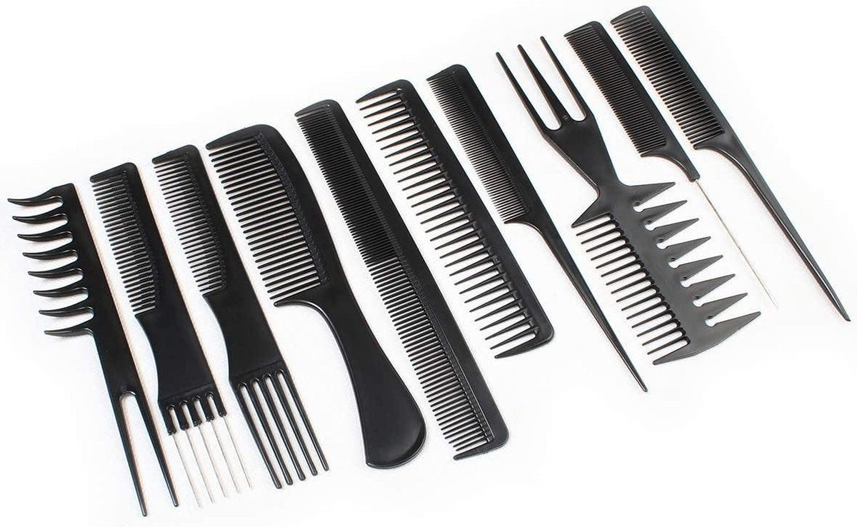Whipl™ comb set 10 pieces